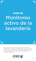 PN-1131-SP CSC Go Spanish Laundry Monitoring Notice