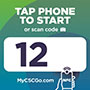 1133-12 - CSC Go Machine Number Label