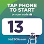 1133-13 - CSC Go Machine Number Label