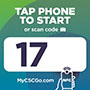 1133-17 - CSC Go Machine Number Label