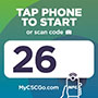 1133-26 - CSC Go Machine Number Label