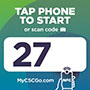 1133-27 - CSC Go Machine Number Label