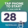 1133-28 - CSC Go Machine Number Label