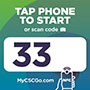 1133-33 - CSC Go Machine Number Label