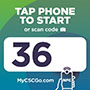 1133-36 - CSC Go Machine Number Label