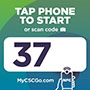 1133-37 - CSC Go Machine Number Label