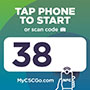 1133-38 - CSC Go Machine Number Label