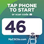 1133-46 - CSC Go Machine Number Label