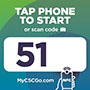 1133-51 - CSC Go Machine Number Label