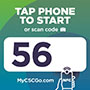 1133-56 - CSC Go Machine Number Label