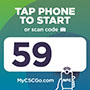 1133-59 - CSC Go Machine Number Label