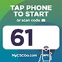 1133-61 - CSC Go Machine Number Label