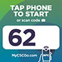 1133-62 - CSC Go Machine Number Label