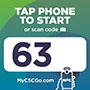 1133-63 - CSC Go Machine Number Label