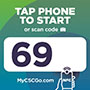 1133-69 - CSC Go Machine Number Label