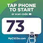 1133-73 - CSC Go Machine Number Label