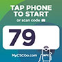 1133-79 - CSC Go Machine Number Label