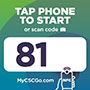 1133-81 - CSC Go Machine Number Label