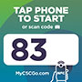 1133-83 - CSC Go Machine Number Label