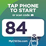 1133-84 - CSC Go Machine Number Label