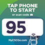 1133-95 - CSC Go Machine Number Label