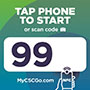 1133-99 - CSC Go Machine Number Label